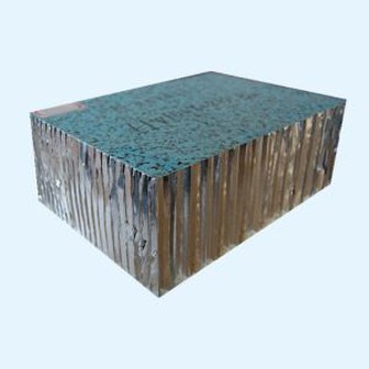 ภาพหินหนา 50 มม. แผงอลูมิเนียมรังผึ้งติดผนัง